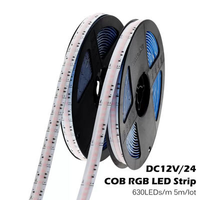 نوار LED دیجیتال SK6812 RGB COB، بدون ال ای دی قابل مشاهده 5 ولت قرقره ...